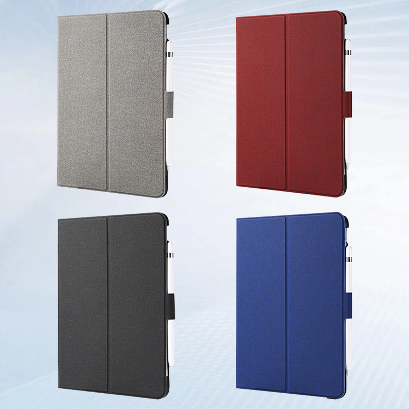 Case Fit for New iPad Pro 11” M4 2024 360 Degree Rotating Premium Leather Folio Stand Cover with Pencil Holder - Auto Wake/Sleep
